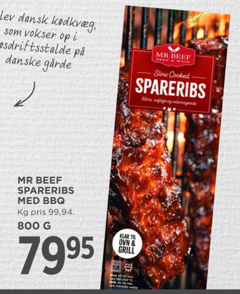 Mr Beef, Spareribs