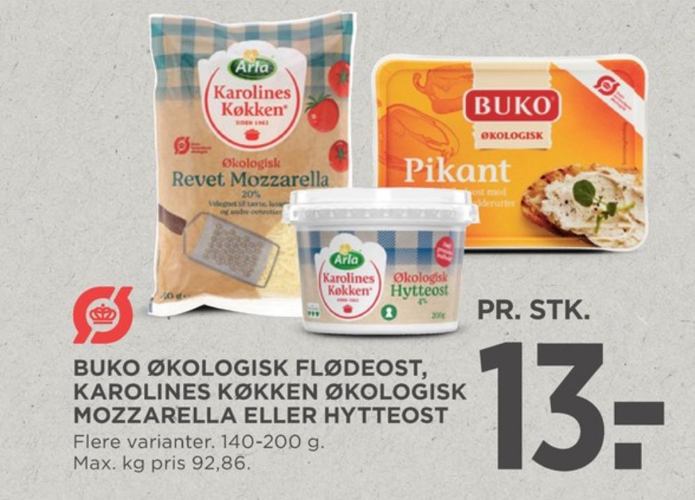 Karolines, Hytteost