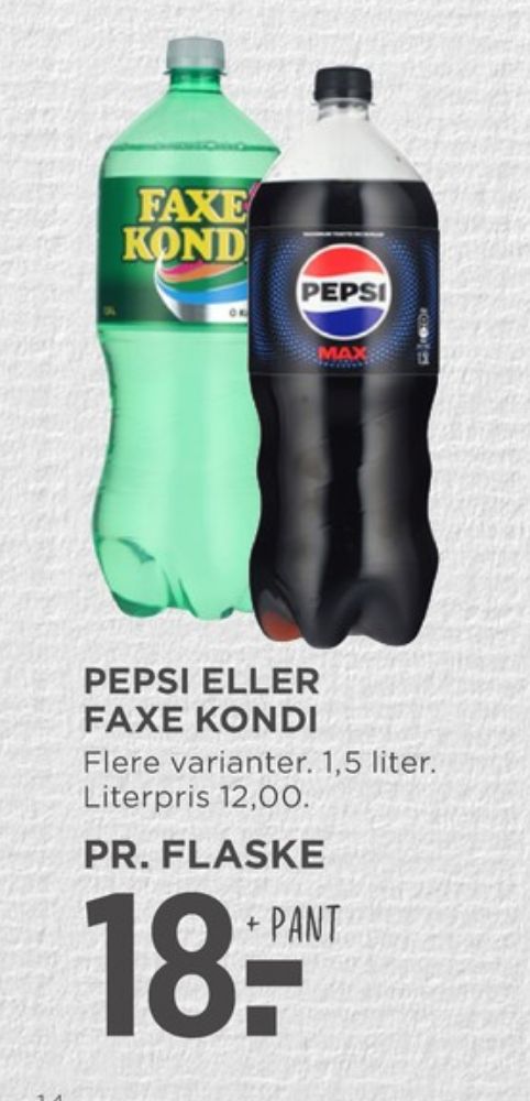 Pepsi Max, Cola