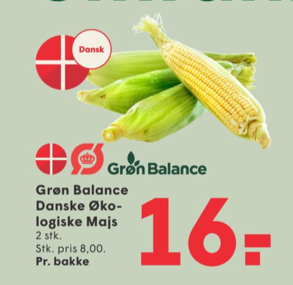 Grøn Balance, Majskolbe