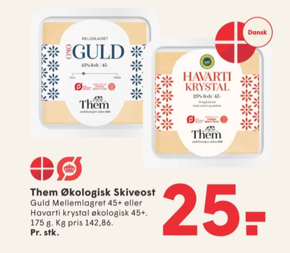 Them Ost, Skiveost Havarti Krystal