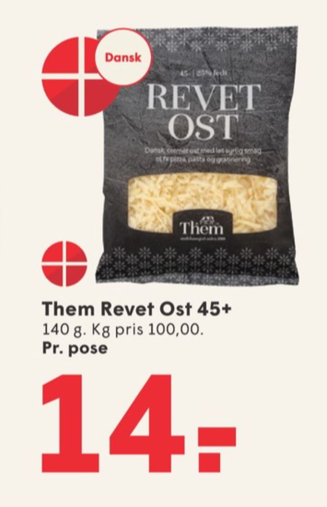 Them Ost Hi Protein, Revet ost