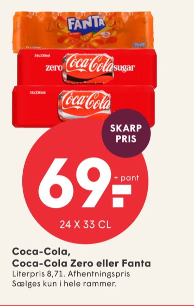 Coca Cola Zero, Cola 24 pk.
