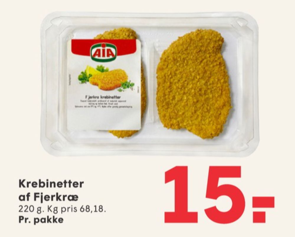 AIA, Krebinetter