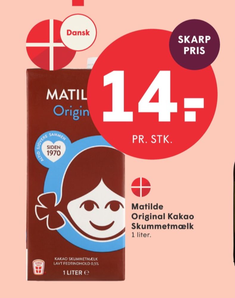 Matilde, Kakaomælk