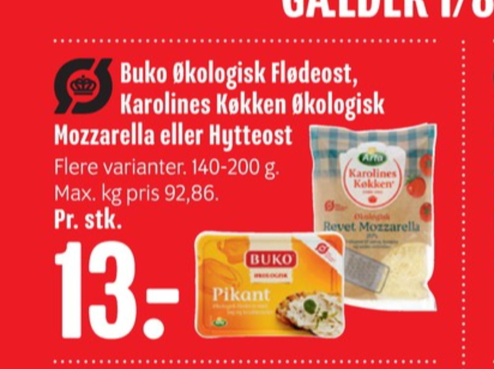 Karolines, Hytteost