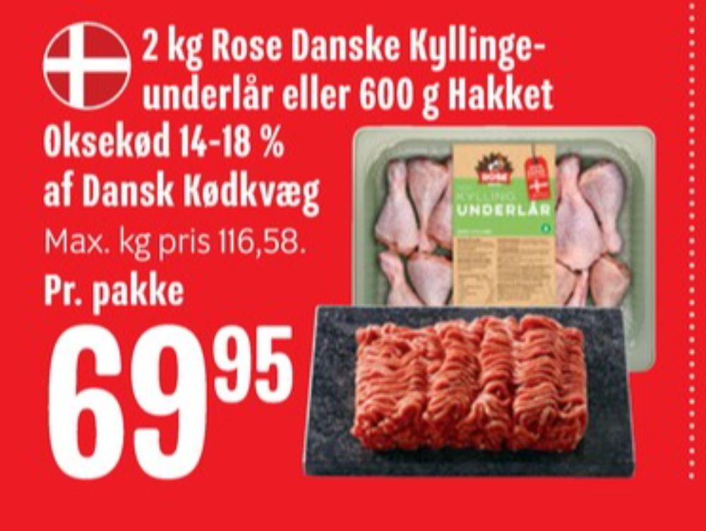Rose, Kyllingeunderlår