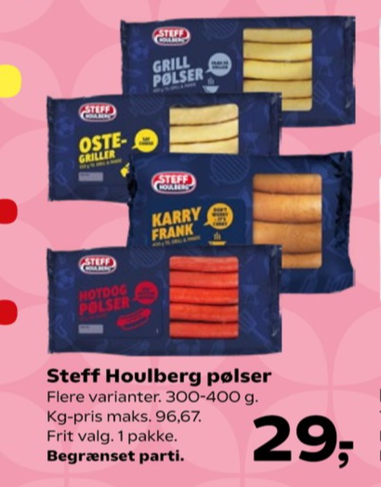 Steff Houlberg, Karry Frank Pølser