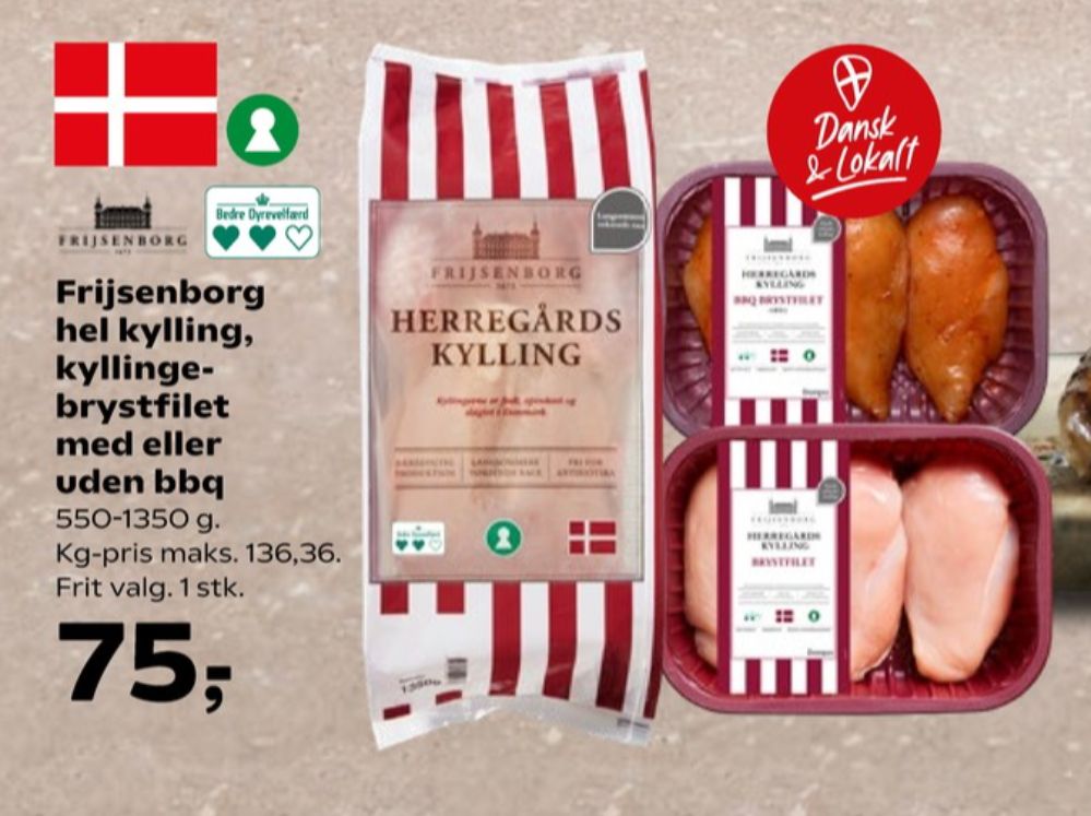 Frijsenborg, Kylling