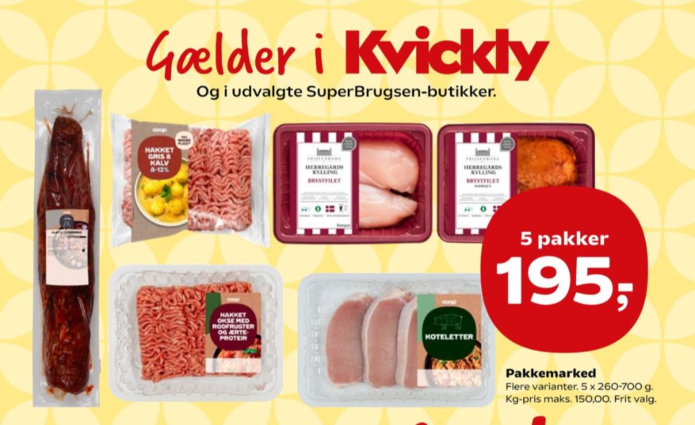 Coop, Hakket kalv og grisekød 8-12%