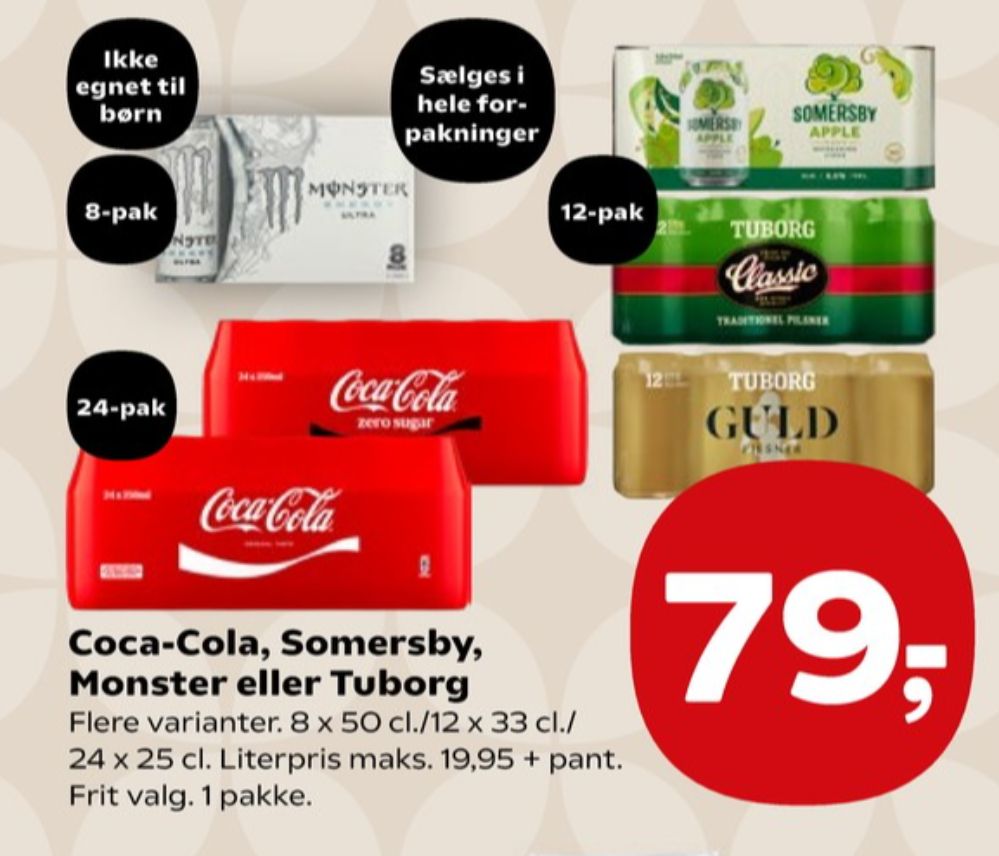 Coca Cola, Cola 24 pk.