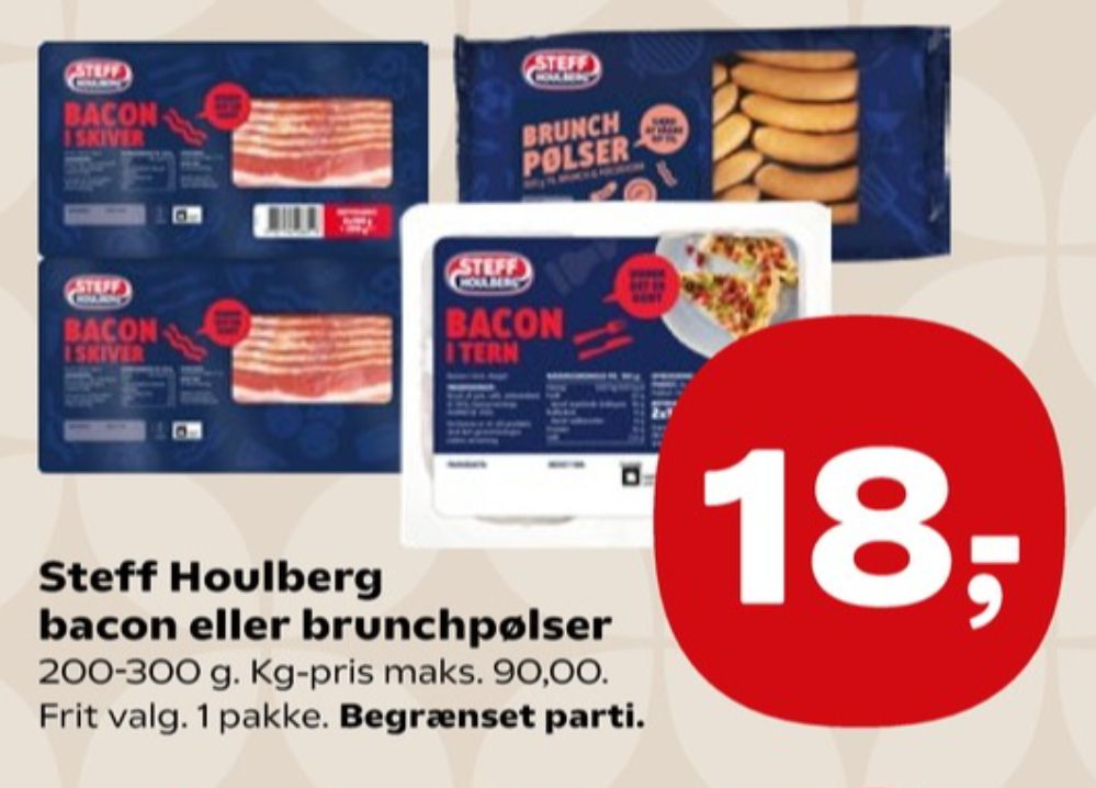 Steff Houlberg, Baconskiver
