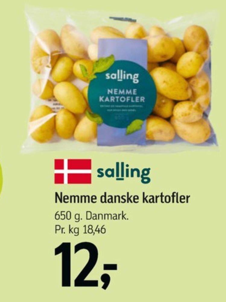 Salling, Kartofler