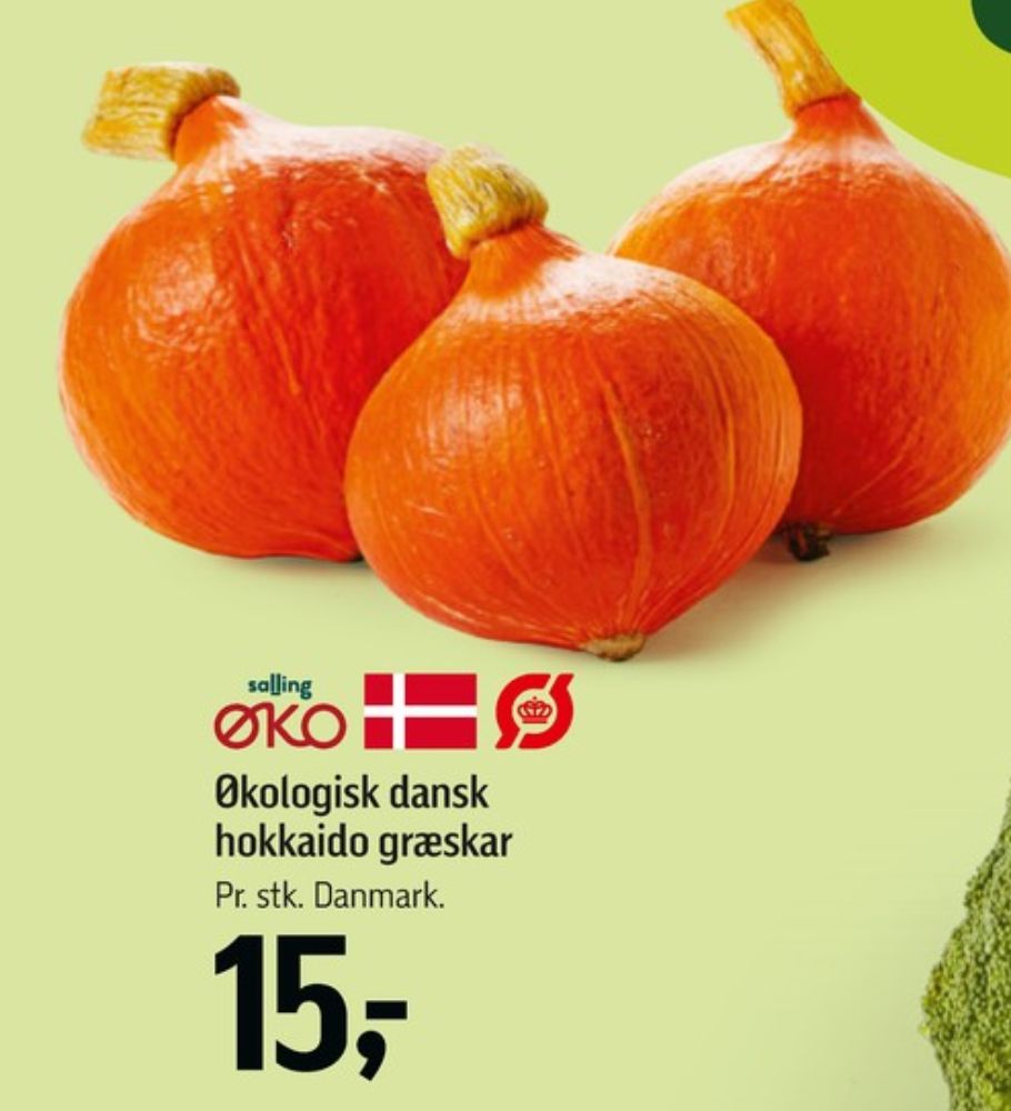 Salling ØKO, Hokkaidogræskar