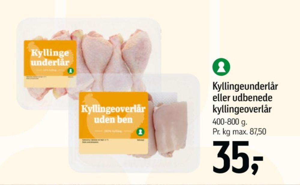 Kyllingeunderlår