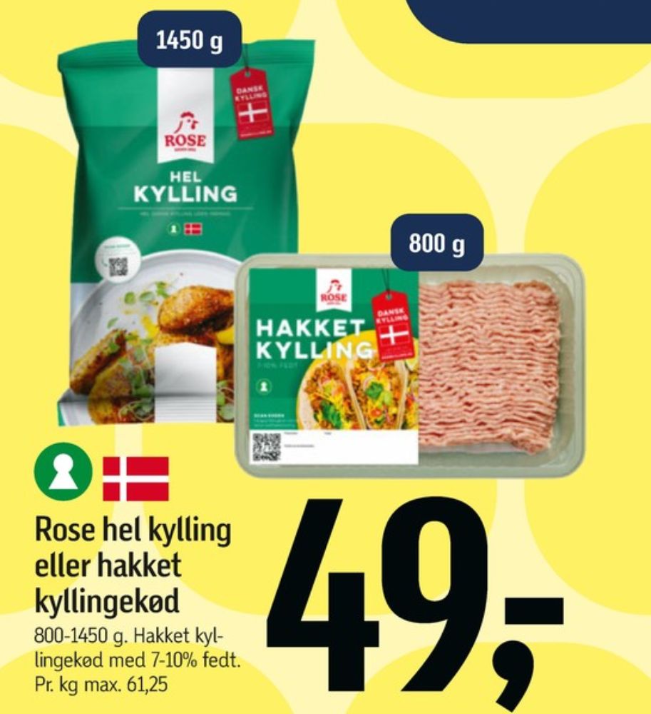 Rose, Kylling