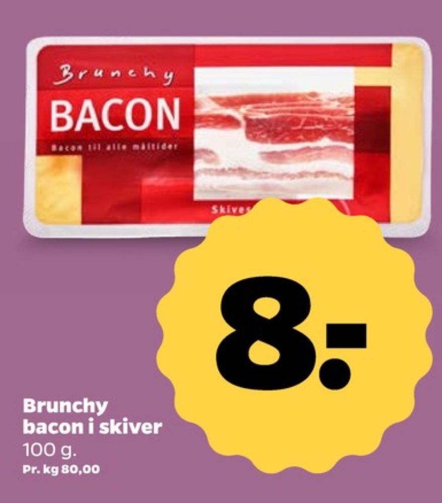Brunchy, Baconskiver