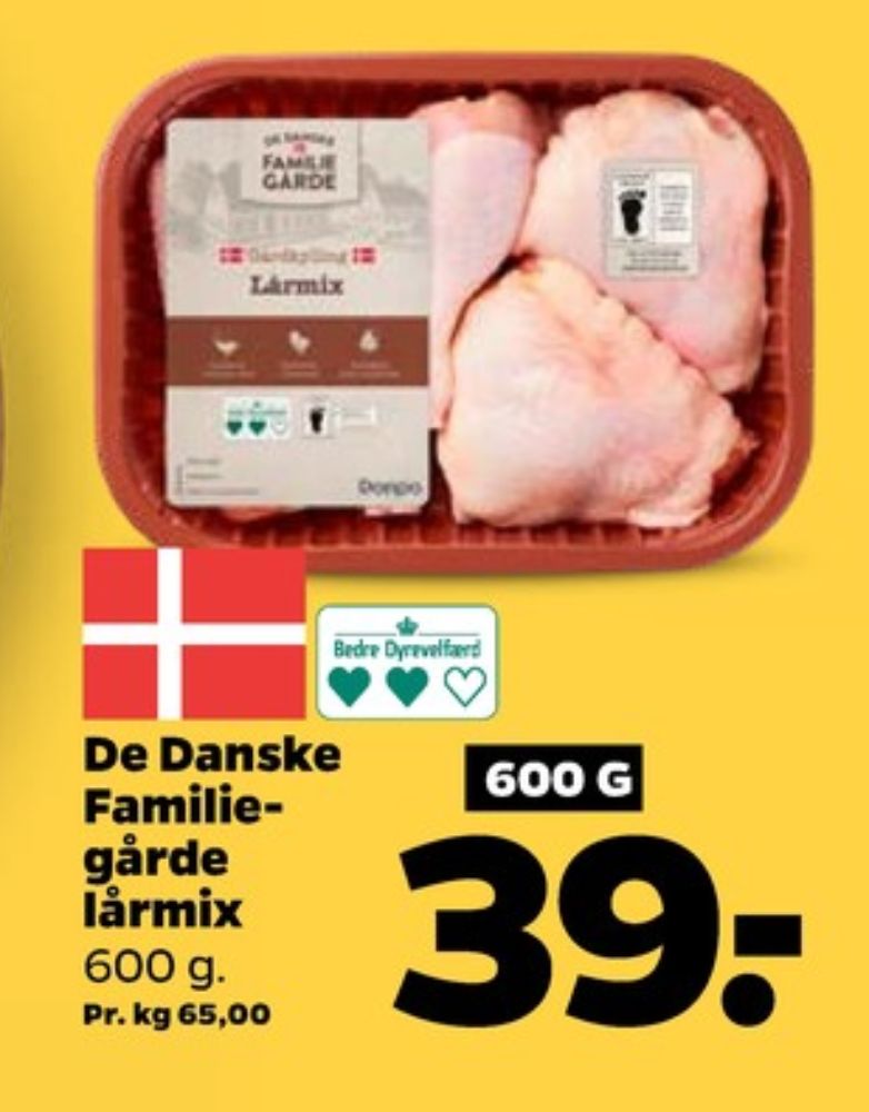 De Danske Familiegårde, Kyllingelårmix