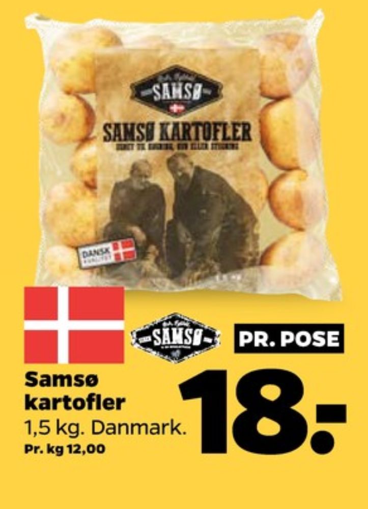 Samsø, Kartofler