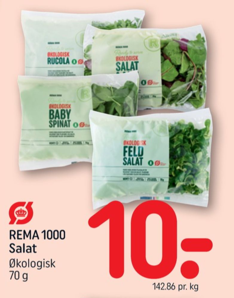 Rema 1000, Salatblanding