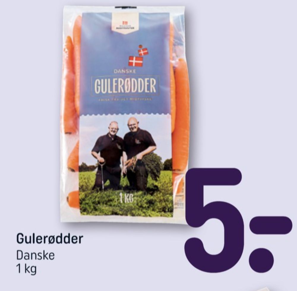 Tjele Gods, Gulerødder