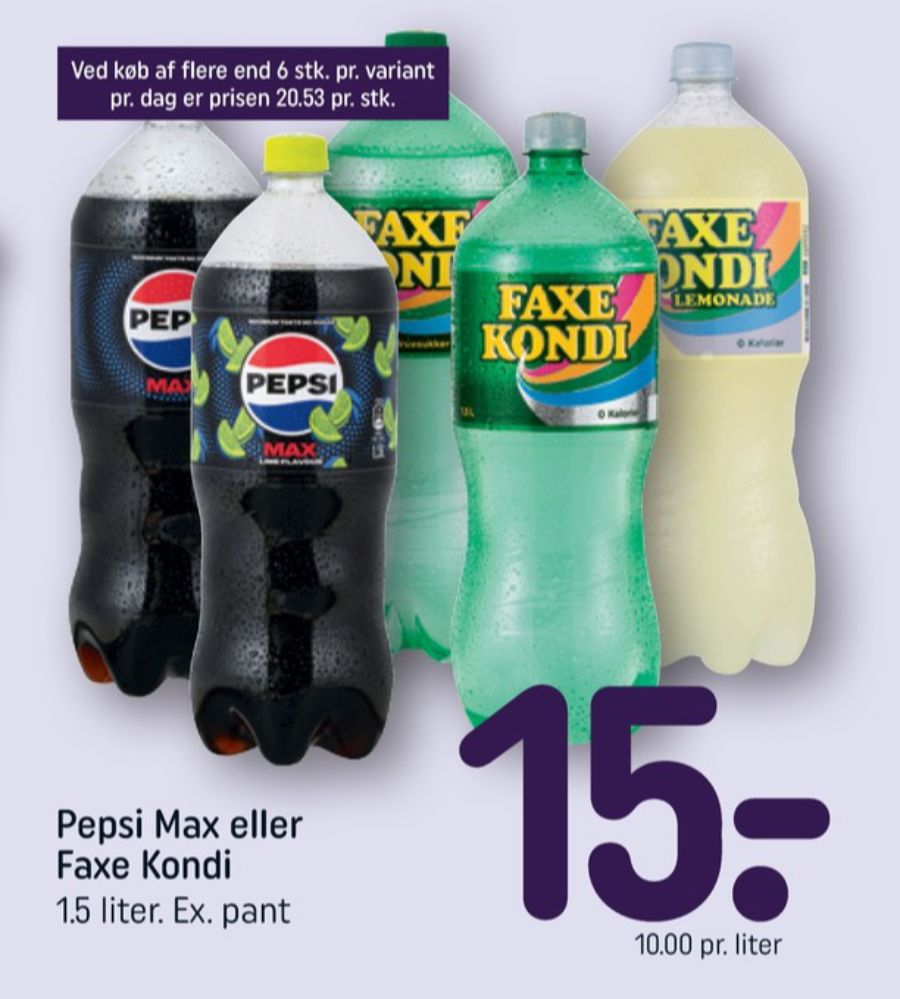 Pepsi Max, Cola