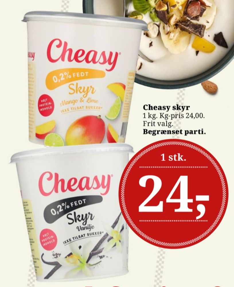 Cheasy, Vanilje Skyr 
