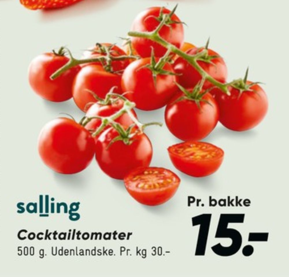 Salling, Tomater