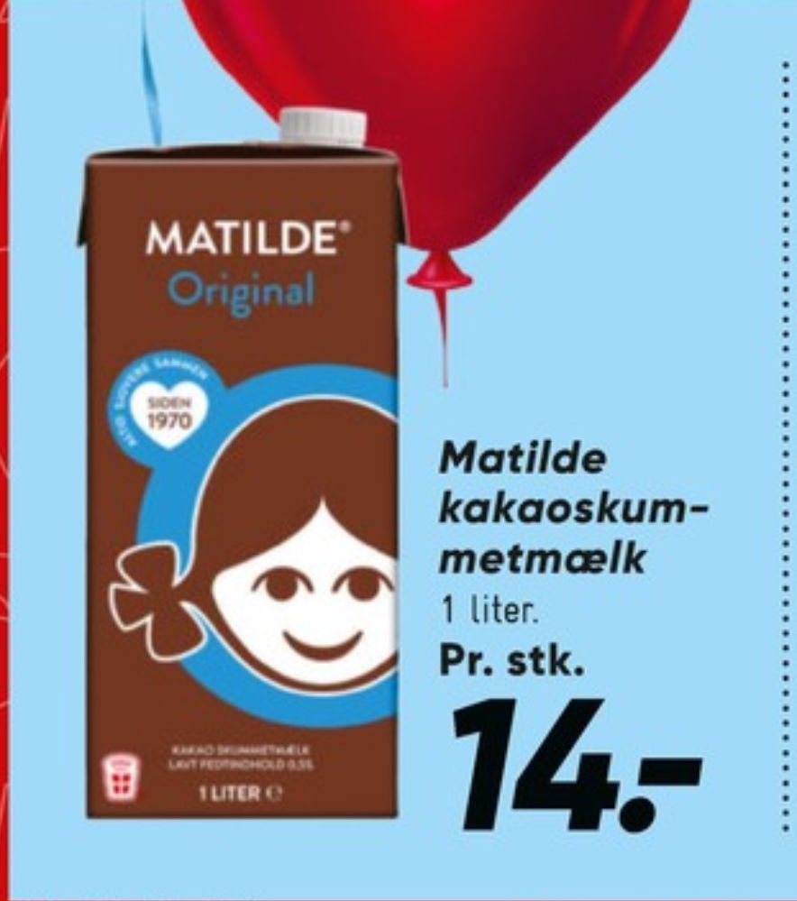 Matilde, Kakaomælk