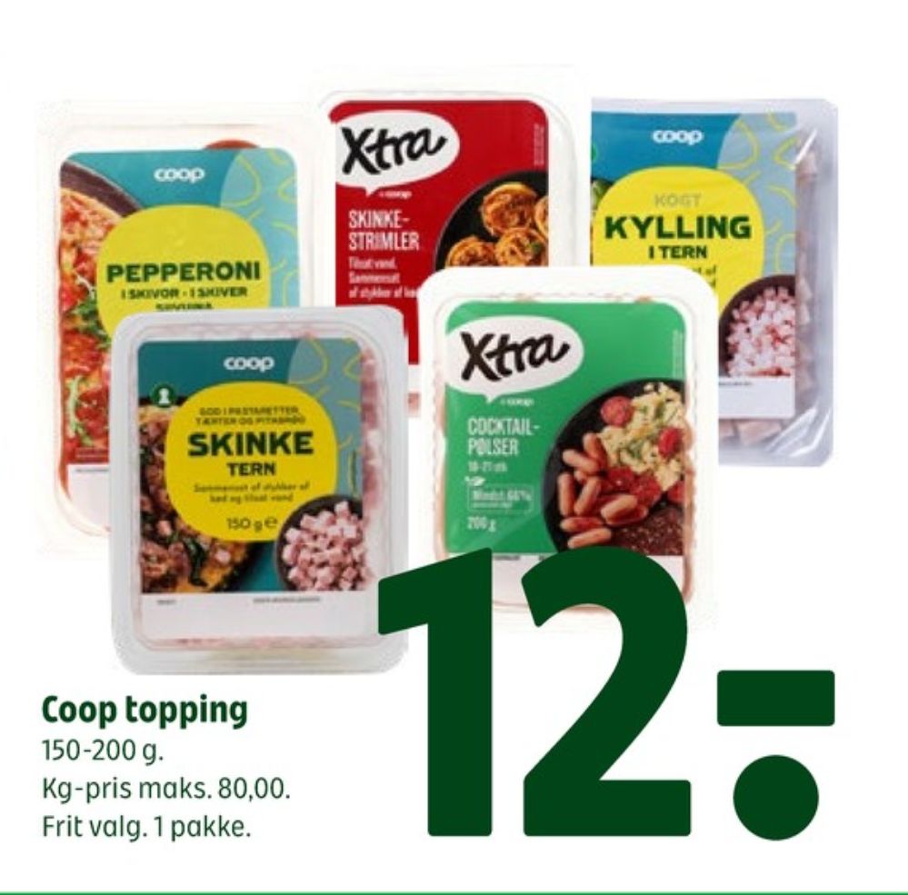 Xtra, Cocktailpølser