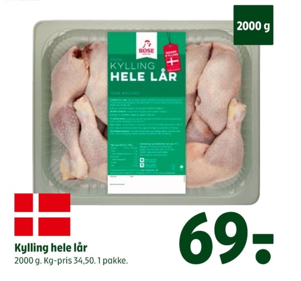 Rose, Kyllingelår