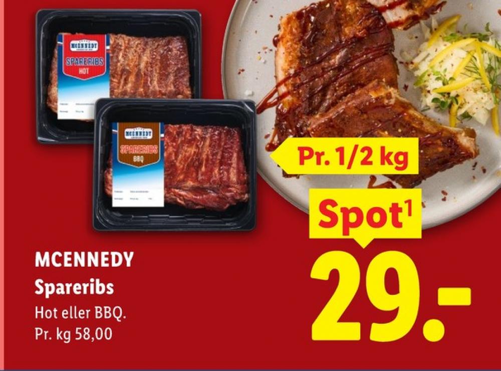 McEnnedy, Spareribs