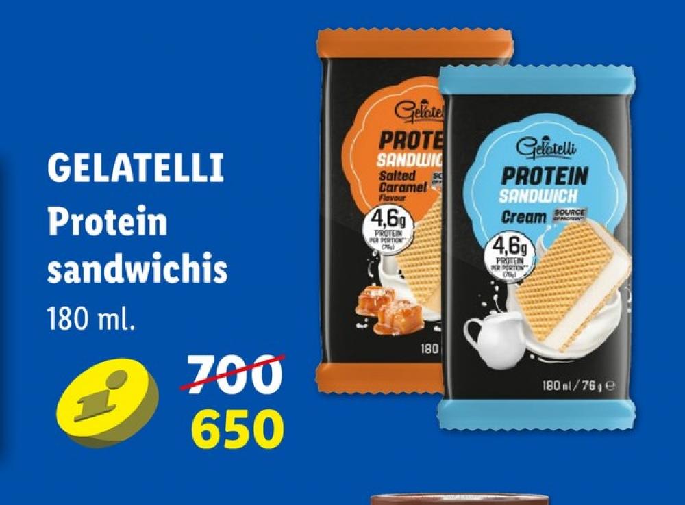 Gelatelli, Protein Sandwich Salted Caramel