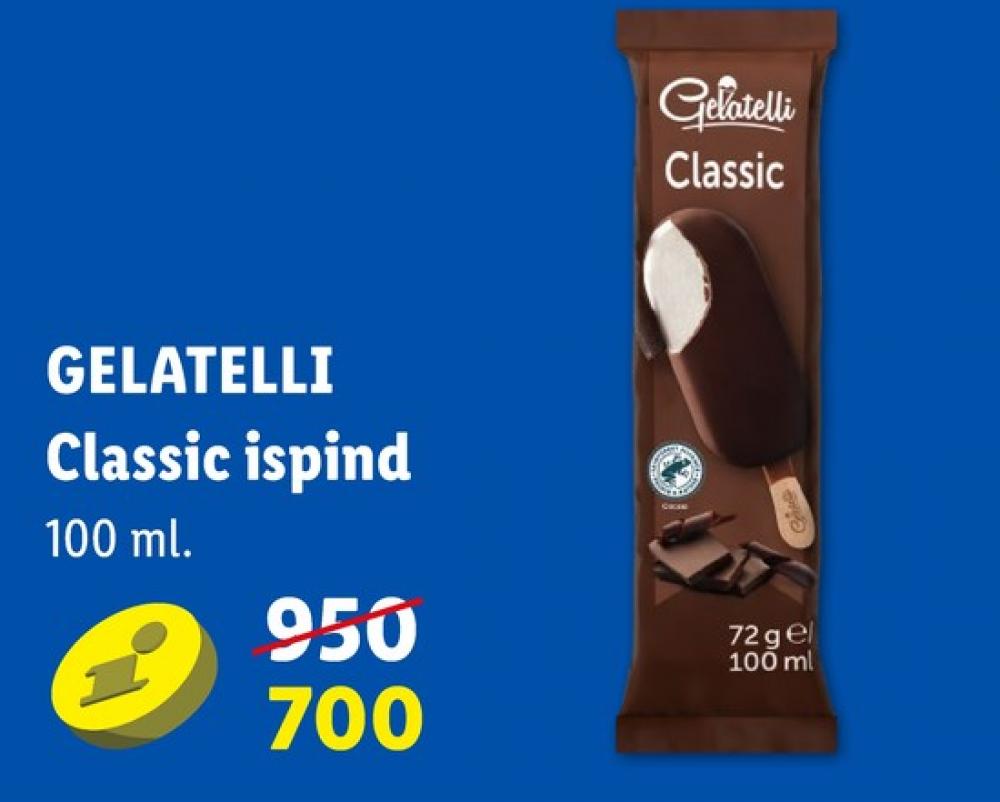 Gelatelli, Classic Ispind