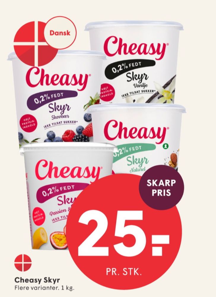 Cheasy, Vanilje Skyr 