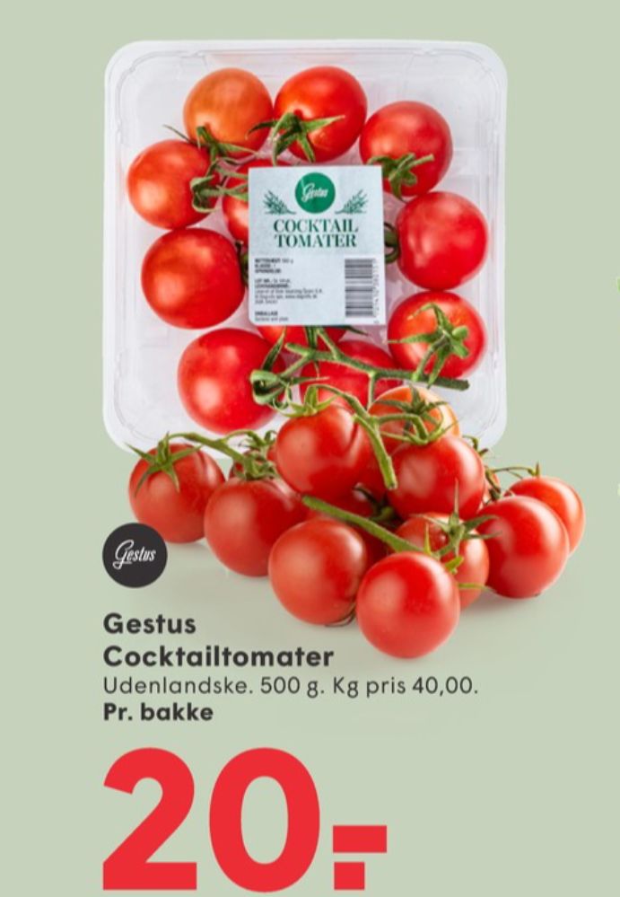 Gestus, Cocktailtomater