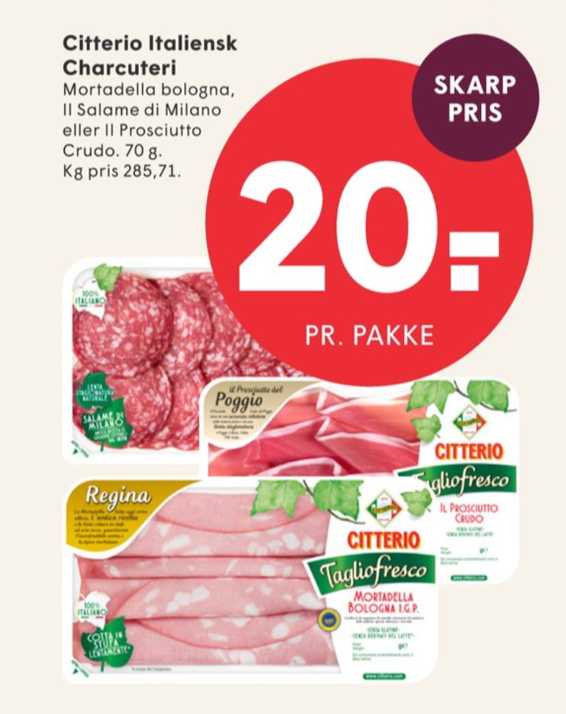Citterio, Prosciutto Crudo
