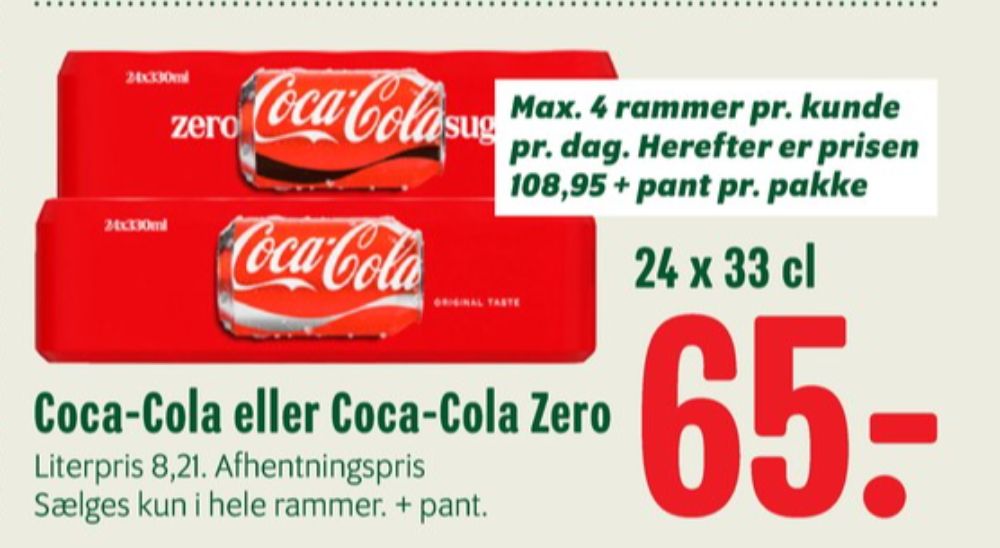 Coca Cola, Cola 24 pk.