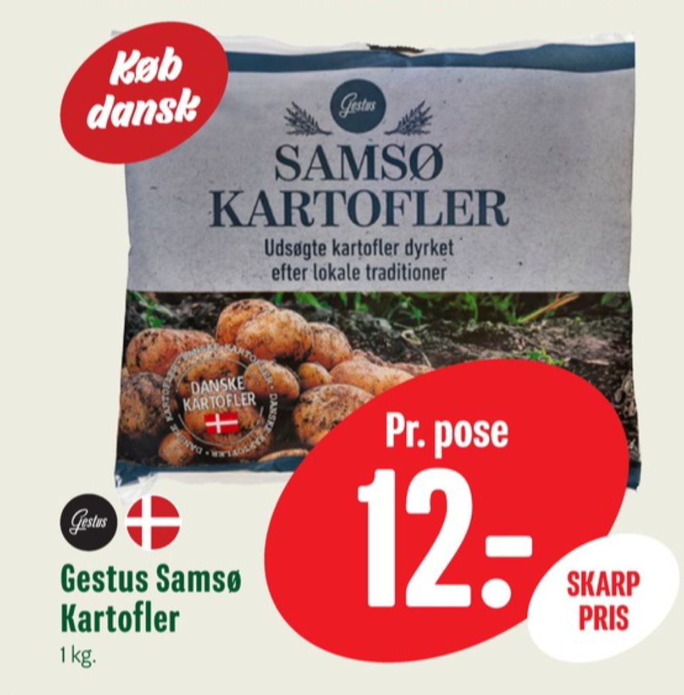 Gestus, Kartofler