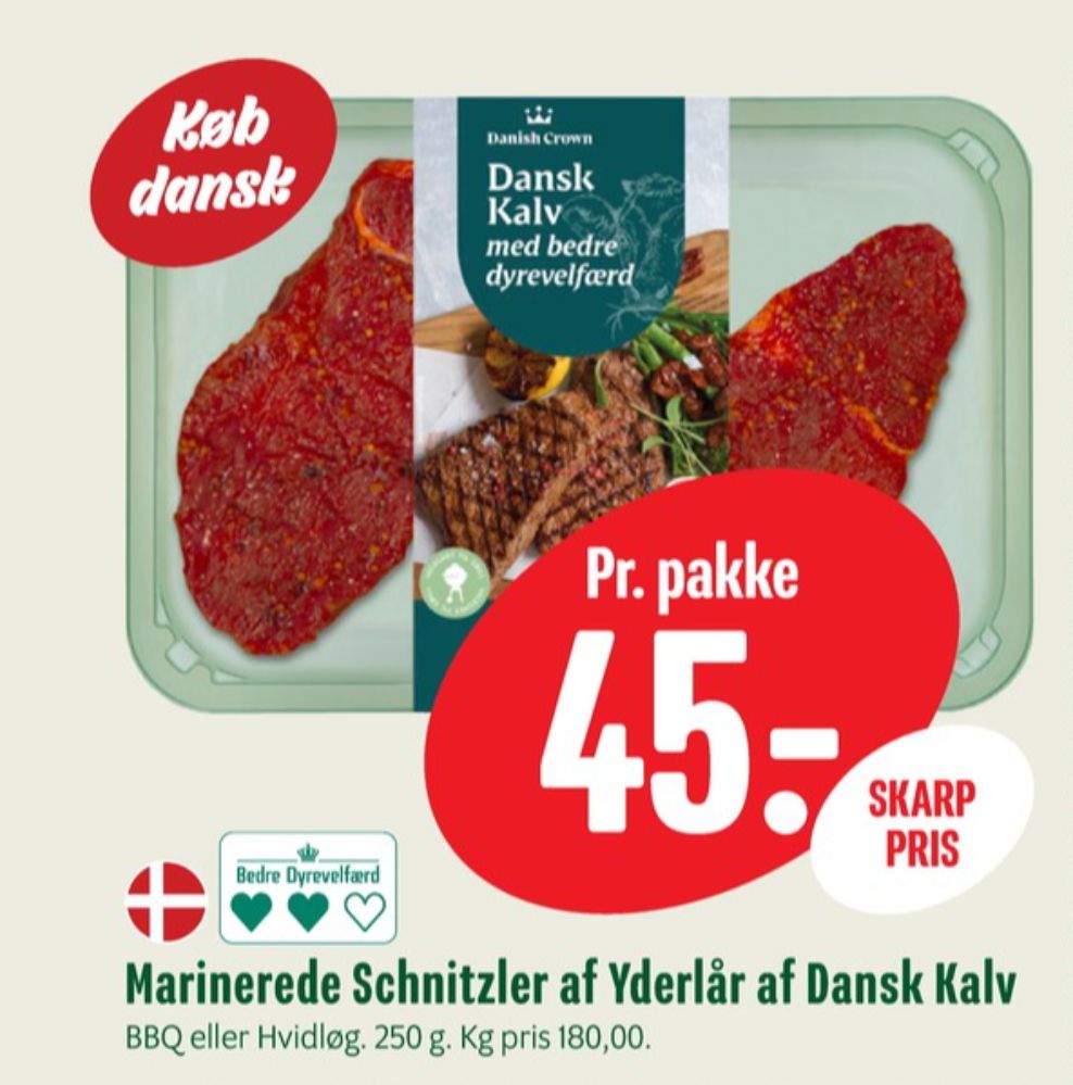 Danish Crown Dansk Kalv, Kalveschnitzler