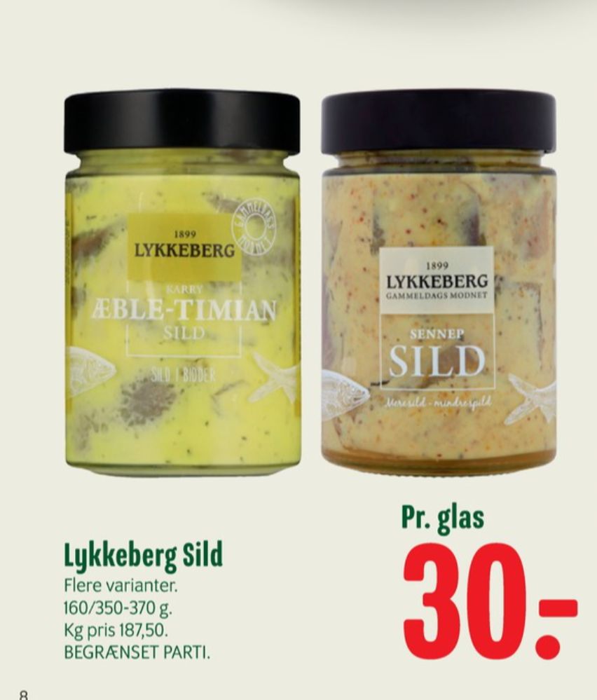 Lykkeberg, Sild