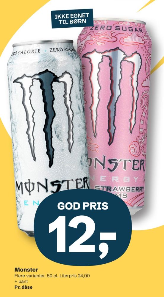 Monster Ultra Strawberry Dreams, Energidrik