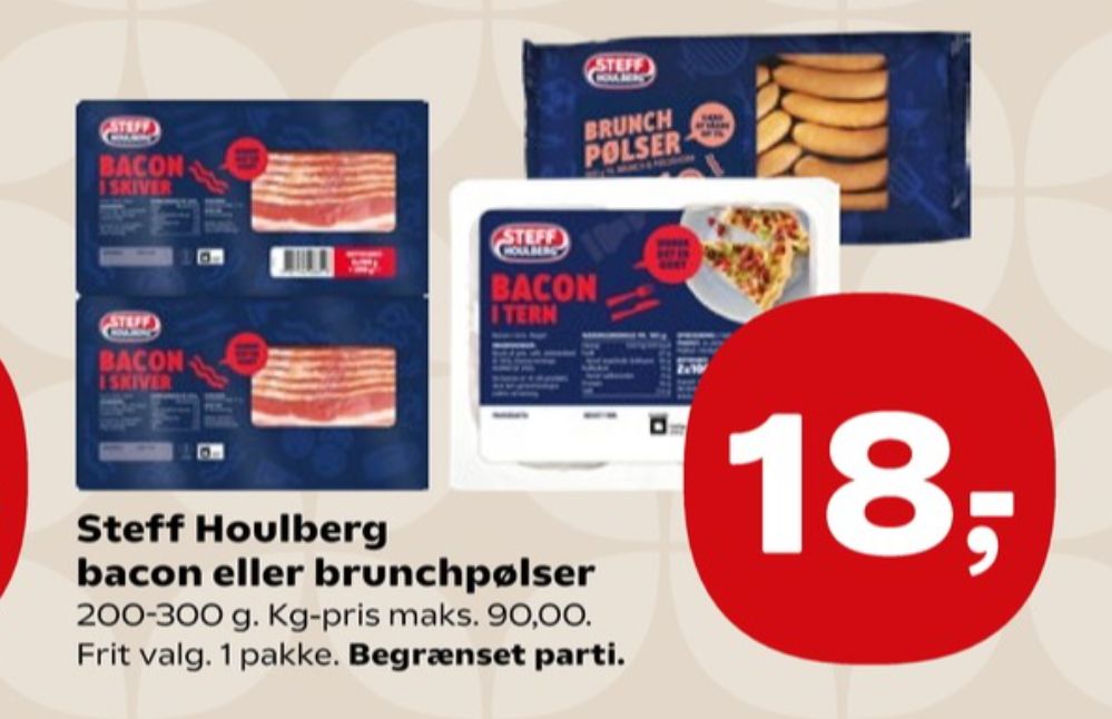 Steff Houlberg, Baconskiver