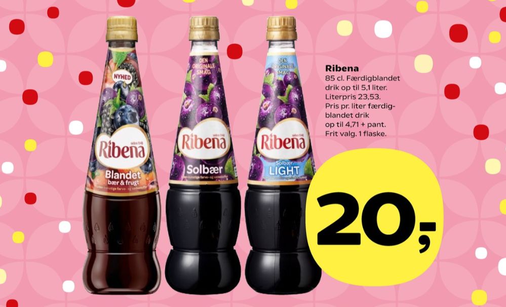 Ribena, Blandet Frugt & Bær