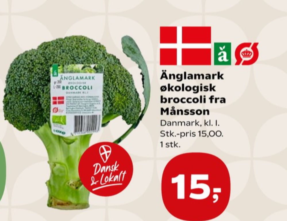 Änglamark, Broccoli