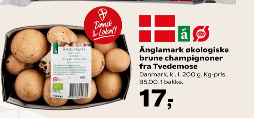 Änglamark, Champignon