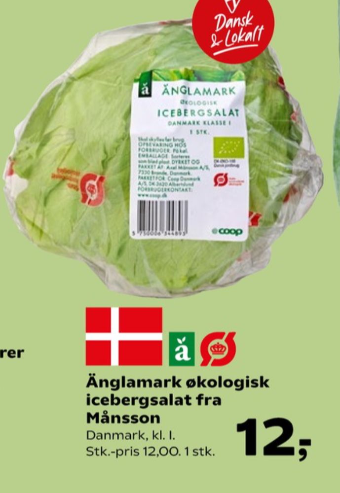 Änglamark, Icebergsalat