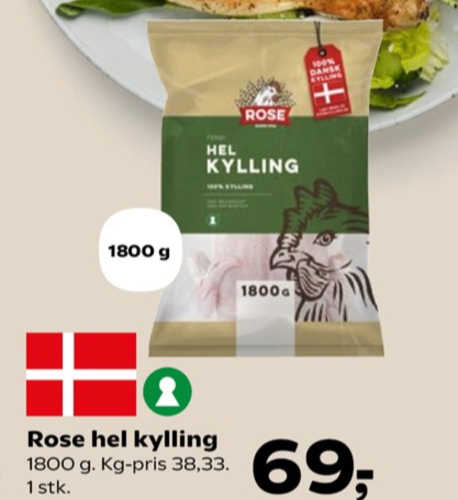 Rose, Kylling
