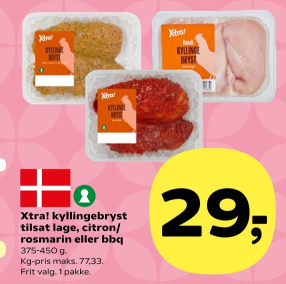 Xtra, Kyllingebrystfilet