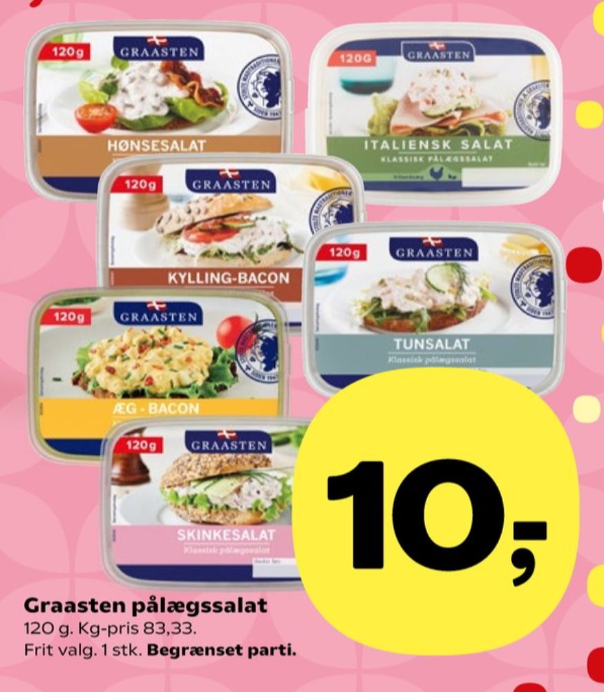 Graasten, Kylling & Baconsalat